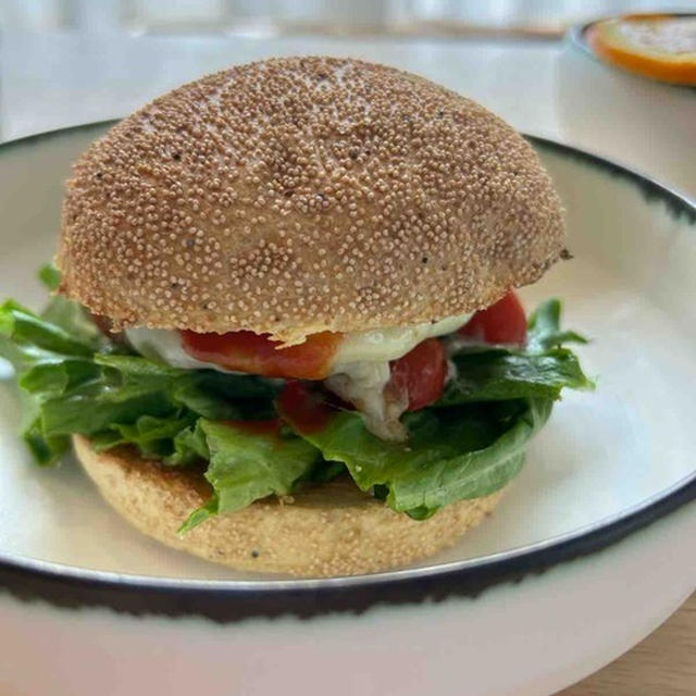 手作りハンバーガー