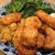 野郎飯流・ミックスフライ（牡蠣・ホタテ貝柱・鶏ササミ）