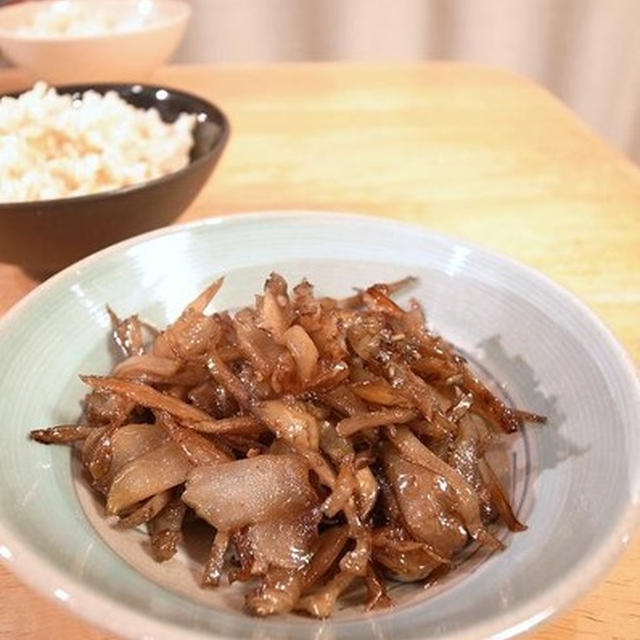 甘くてシャキシャキ。菊芋のきんぴら｜1日1杯味噌汁を