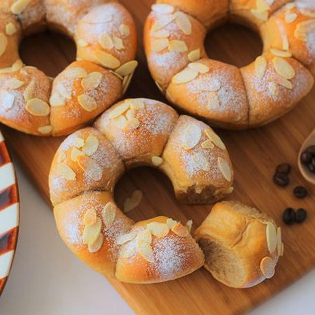 レシピブログさんの連載は「お花コーヒーチョコパン」とチャオジェラート！