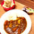 ウインナーカレー&アジの刺身サラダ