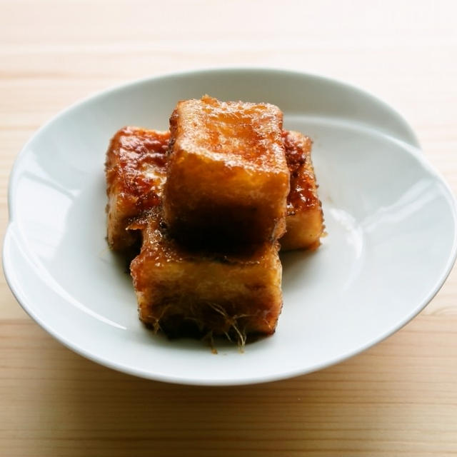 高野豆腐の生姜照り焼き