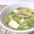 豆苗豆腐の中華トロトロスープ