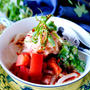 【火を使わない麺！！】めんたいピリッと豆乳冷やし坦々うどん