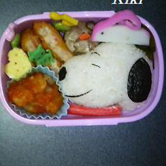 スヌーピーのお弁当