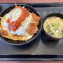白髪ねぎ熟成ロースかつ丼の中盛りを食べる 〜かつ庵〜