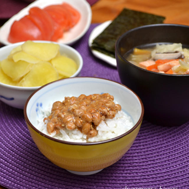 昼はイタリアン。朝定みたいな晩ご飯。