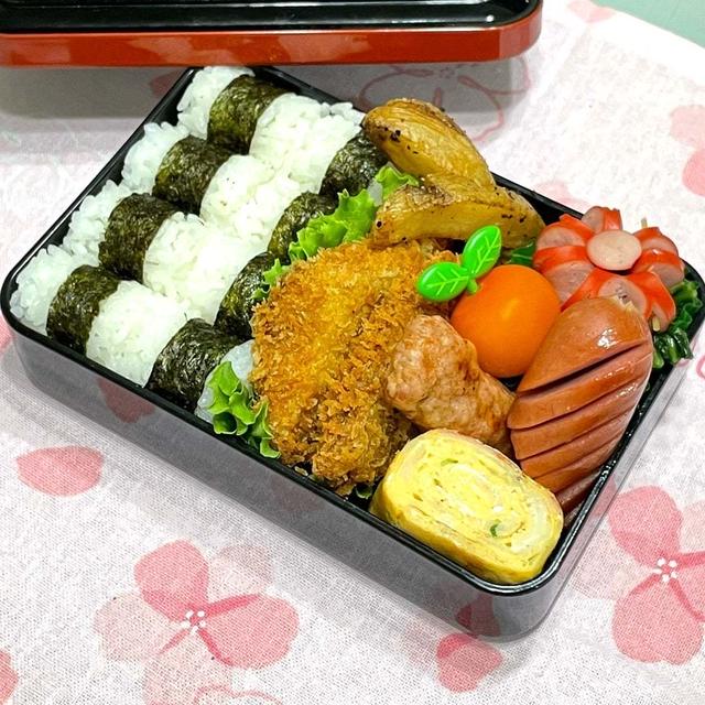 【お弁当】今日は魚のおかずの簡単お弁当