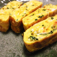 混ぜ込み卵焼き