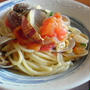 「アクアパッツア」パスタ添え。