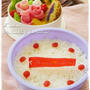 ＊簡単☆詰めるだけw頑張らないハピバ弁★Ｊ弁キャラ弁＊