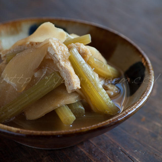 新生姜と蕗の煮物　その他少し