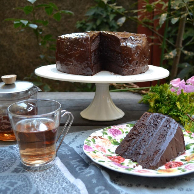 Chocolate Layer Cake チョコレートレイヤーケーキ By アメリカ南部の台所さん レシピブログ 料理ブログのレシピ満載