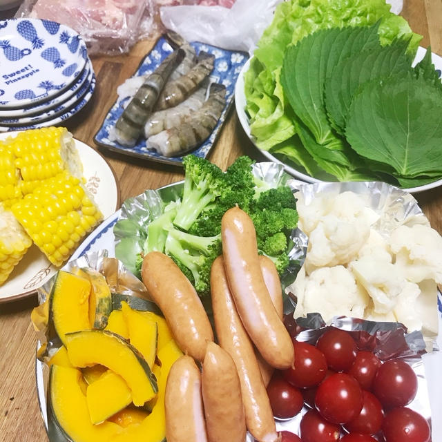 我が家で焼肉