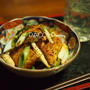 木綿豆腐の蒲焼風、照り焼き