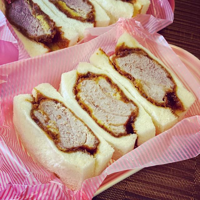 超肉厚カツサンドを作ったよ！