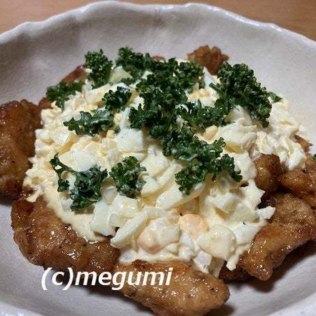 カンタン酢で揚げないチキン南蛮