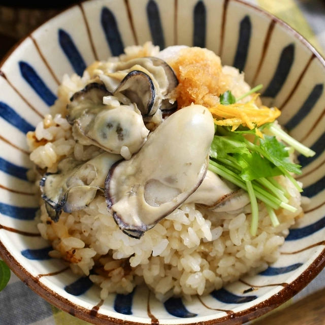 大根おろしの汁でご飯を炊く！？「牡蠣の炊き込みご飯」甘み＋うま味がUP！