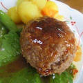 ふっくらジューシー♪　松良(マツヨシ)の松阪牛グルメハンバーグ