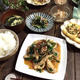 鶏肉一枚deボリュームたっぷり！鶏肉とニラのオイスター炒め&油揚...