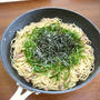 フライパンから失礼します！大葉と海苔で味わう♡ツナの和風パスタ♪