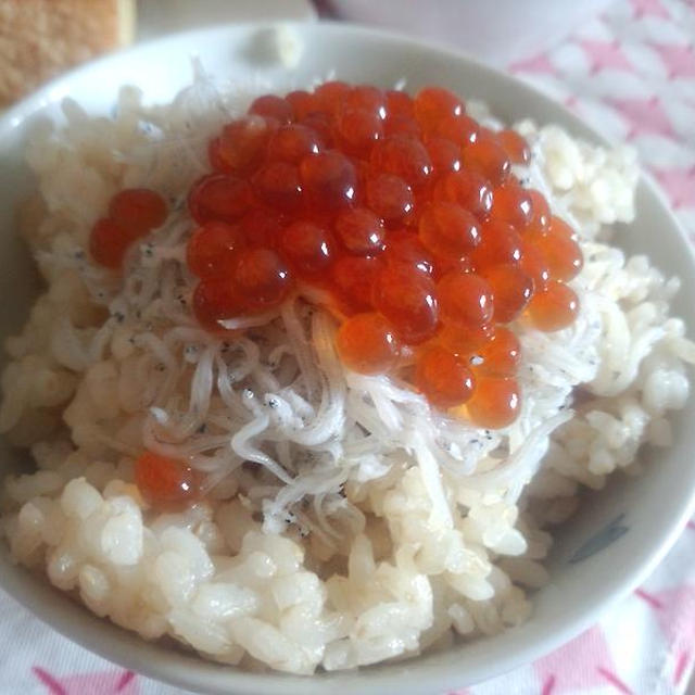 いくらご飯