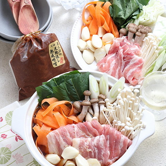 にんにく味噌鍋