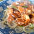 きのこたっぷりトマトミートソースパスタ