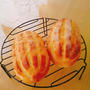 塩麴のミルクハース♪焼きそばサンド・バニラアイスいちごジャムサンド♪