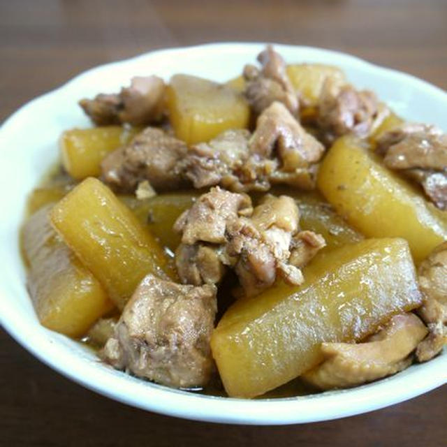 鶏肉と大根の煮物♪