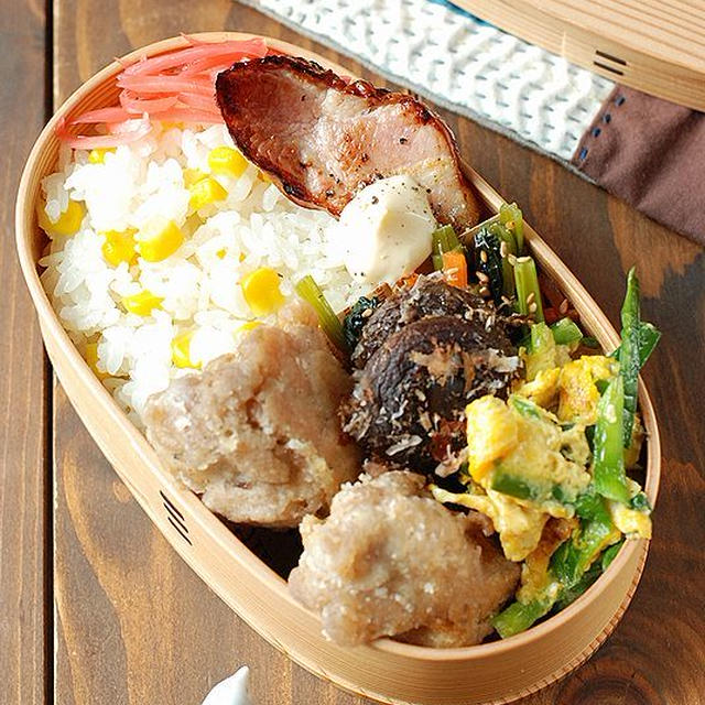 ◆とうもろこしご飯弁当
