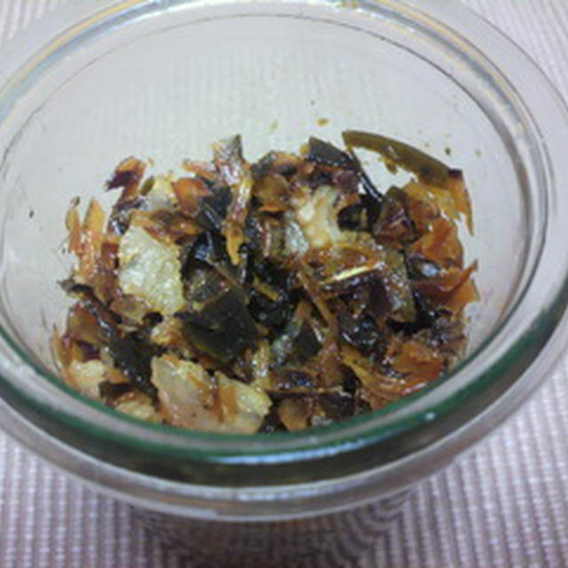 昆布と削り節の甘辛ふりかけ