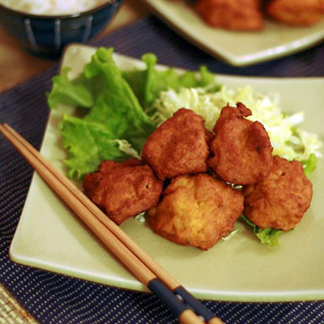 豆腐と野菜の竜田揚げ