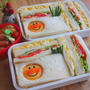 アンパンマンサンドイッチ弁当