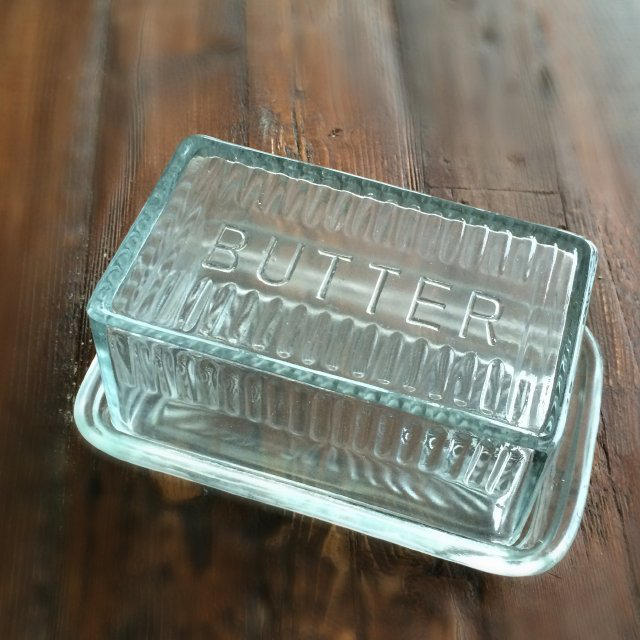 Butter Dishガラスのバターケース