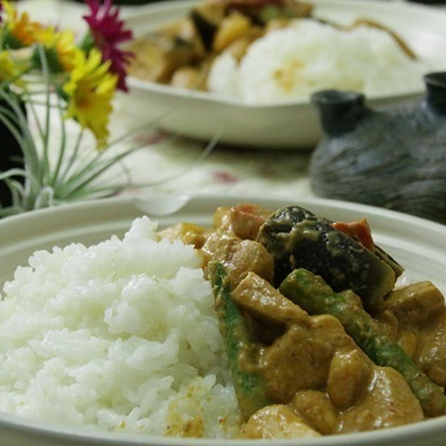 ついに！やっと投稿したでっ！マッサマンカレー(*^^)v