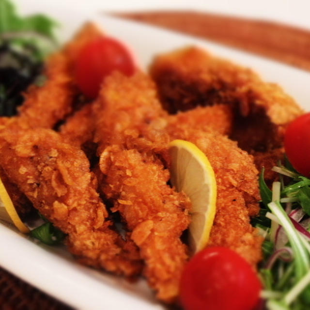 ～　スパイシーフライドチキン♪　～