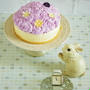 * お花のケーキ＆月曜日を楽しくする時計♪