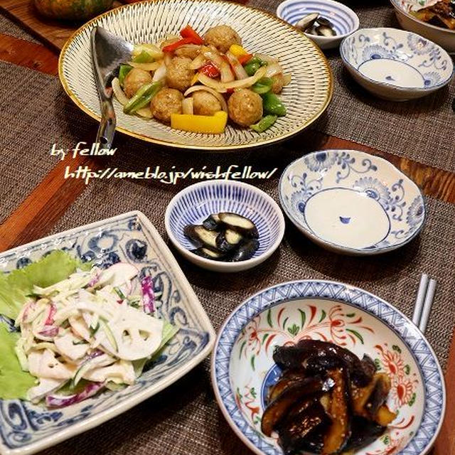 ◆鶏団子の野菜餡かけでおうちごはん♪～ゆるやか糖質制限中♪