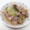 鍋の残り野菜で白菜と豚肉の和風蒸し煮 by ゆり子さん