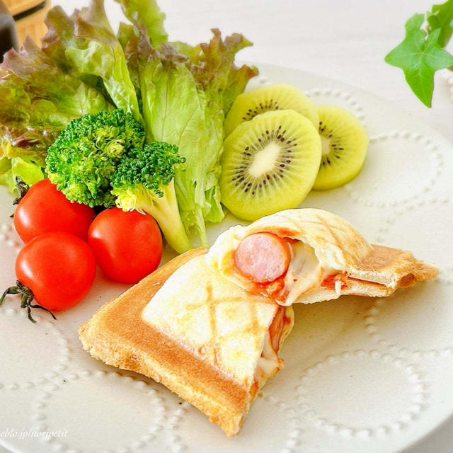 ＼食パン1枚で／ホットサンド‼︎ めちゃ使えるキッチン家電♡