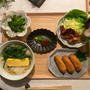 10個350円のいなり寿司と煮麺セットの夜ごはん　＆楽天にも「AKOMEYA」さんがあるんですね