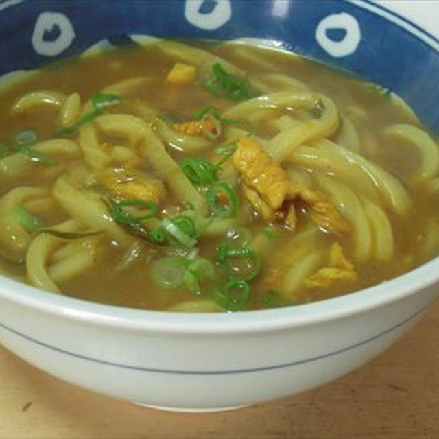 カレーうどん・簡単お昼ご飯