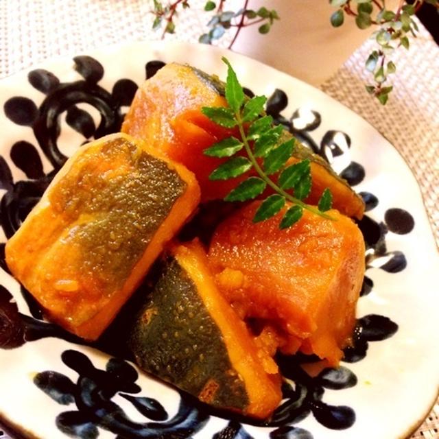 おふくろの味〜かぼちゃの甘辛煮o(^▽^)o