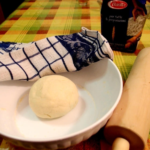 イタリアで打ったpastaじゃなくて　おうどん。