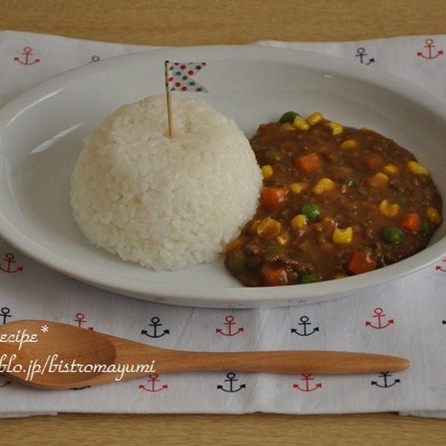 １週間節約献立～切る作業なし！すぐできる！キーマカレー～