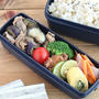 【#高校生弁当】なすと豚肉のにんにく醤油弁当♪