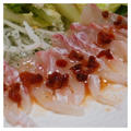 真鯛のカルパッチョ☆サラダ仕立て～ローズヒップソース by シュリンピさん