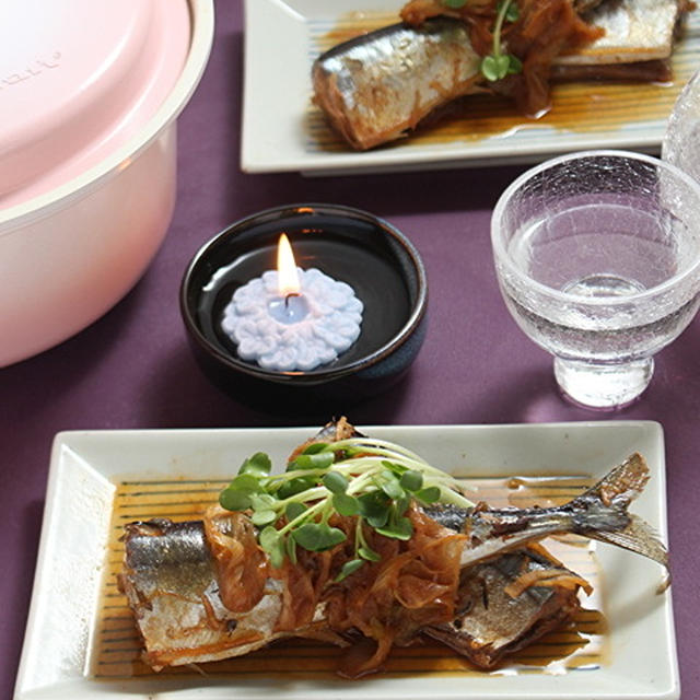 秋刀魚の韓国風煮