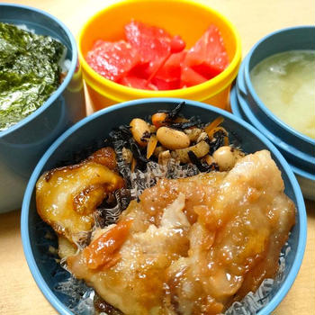 中学男子弁当★23日目